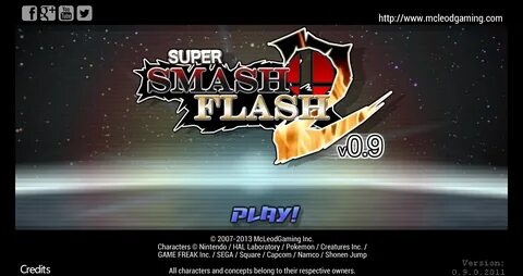Super Smash Flash 2 Demo/Version 0.9a McLeodGaming Wiki Fand