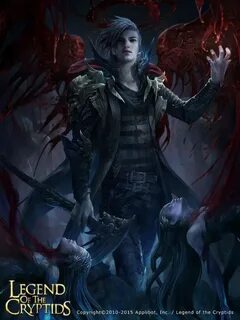 legend of the cryptids vampire Dark fantasy art, Warrior wom