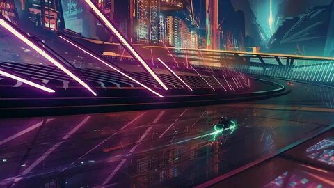 Neon Anime Cityscape Wallpapers - Wallpaper Cave