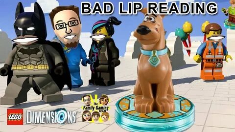 LEGO DIMENSIONS: Bad Lip Reading by FGTEEV (Scooby Doo, Doct