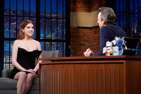 ANNA KENDRICK at Late Night with Seth Meyers 01/12/2023.