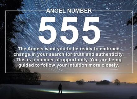 Angel Number 555 Angel number 555 is a triple-digit angel . 