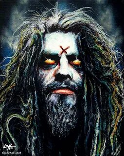 Print 8x10 Rob Zombie Horror Halloween Captain Etsy Rob zomb