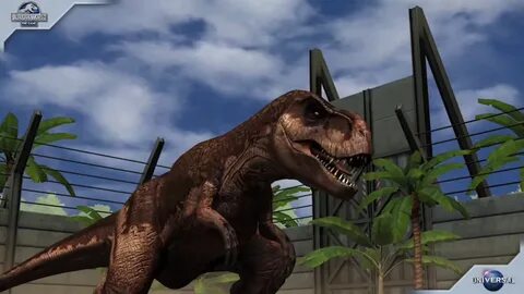 T.Rex Gen 2 - Jurassic World The Game - YouTube