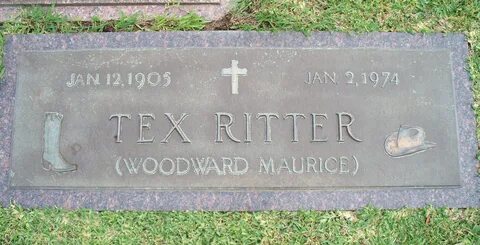 File:Tex Ritter grave marker Port Neches Texas.jpg - Wikimed
