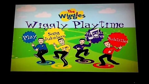 The Wiggles Wiggly Playtime DVD Menu Walkthrough - YouTube