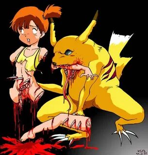 The Big ImageBoard (TBIB) - guro kasumi (pokemon) pikachu po