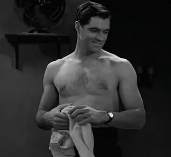 John Gavin in the hot scene openining Psycho (1960).