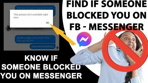 How to Know, Find Out If Someone Blocked You on Facebook Mes