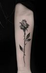 Tattoo Rose With Thorns : Pin on Sindilou - A rose tattoo ca