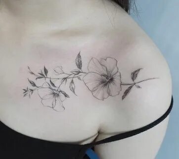 Rose of Sharon #tattoo# tattoos# tattoowork# tattooart# flow