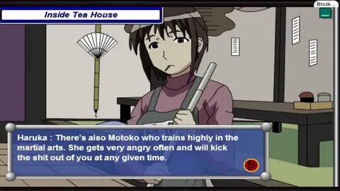Valantines Day Special Let's Play Love Hina Dating Sim part 