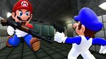 Mario vs SMG4 The First Person Shooter - YouTube