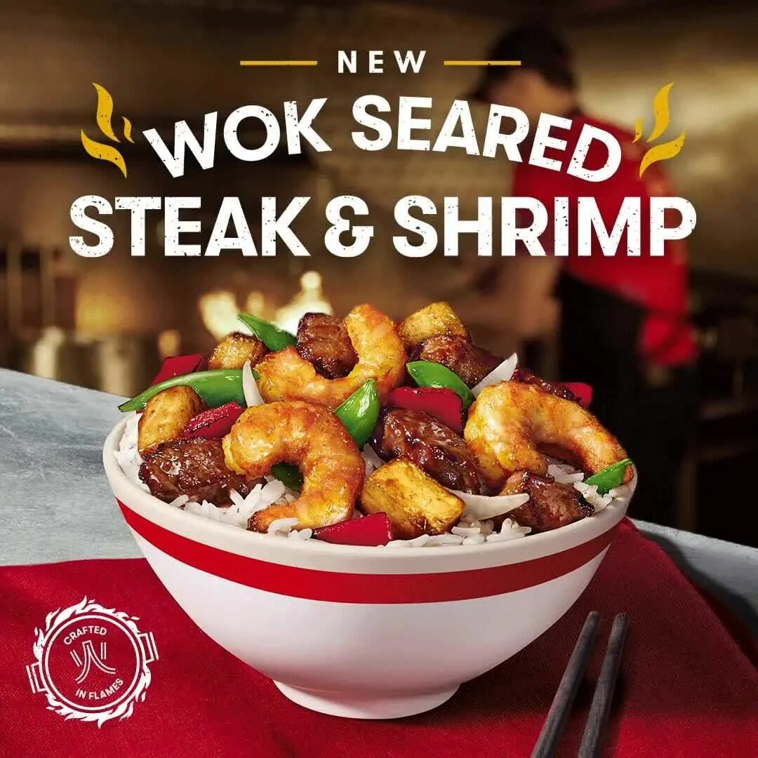 Panda Express в Instagram: "Wok-Seared Steak & Shrimp is here! 