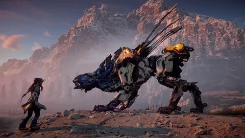 LEGO-Пилозуб из Horizon Zero Dawn