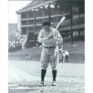 Nice shot of the Babe in the batters box. #baberuth #baberut