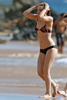 ASHLEY OLSEN Bikini Candids at a Beach in Maui - HawtCelebs