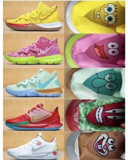 Kyrie 5 Spongebob Squarepants Basketball shoes kyrie, Girls 