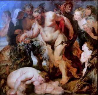 Rubens1ACA Pierre Paul Rubens. 1577-1640. Le Silène ivre. Fl