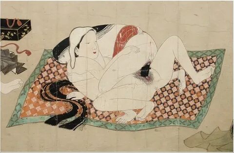 Shunga Gallery в Твиттере: "'Lesbian couple using a tagaigat