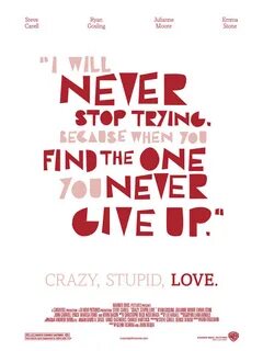Crazy Stupid Love - Never Give Up by t3hs3kks on DeviantArt