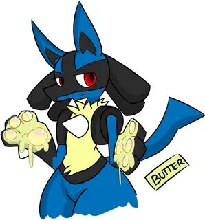 Lucario"s Cute Paws And Butter 3 By Thekingofilluisons - Cut