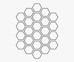 Printable Honeycomb Pattern, HD Png Download , Transparent P