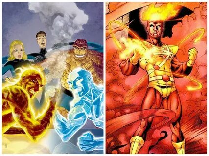 Iceman and Human Torch vs Firestorm - Battles - Comic Vine