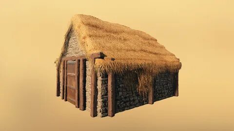 Creating a thatched roof