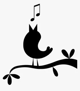 Singing Bird Clipart , Png Download - Bird Singing Clipart P