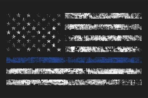 American Police Flag Graphic by davgogoladze - Creative Fabr