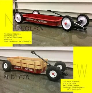 Lowering Kit for Radio Flyer Model 18 Wagon by NLID Etsy
