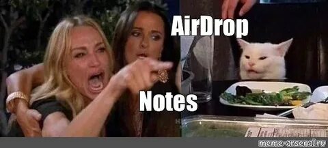 Meme: "AirDrop Notes" - All Templates - Meme-arsenal.com