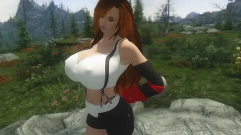 Tifa Lockhart hair mod at Skyrim Nexus - Mods and Community