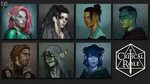 Download Critical Role Mighty Nein Character Portrait Wallpa
