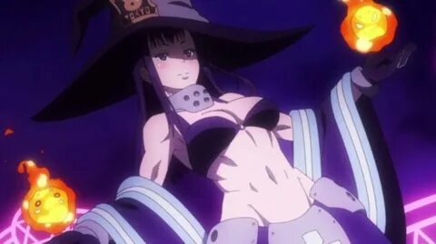 Why does one of the character in Fire Force has a witch hat?