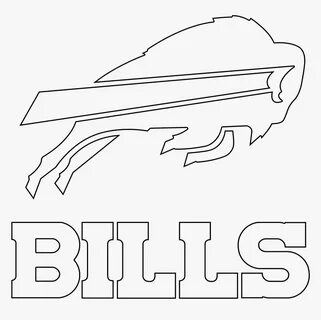 Buffalo Bills Logo Outline - Line Art, HD Png Download - kin