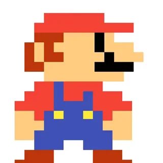 Editing Pixel Art Mario - Free online pixel art drawing tool