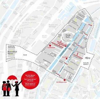 Amsterdam Red Light District Map - Hills Memorial Park Map