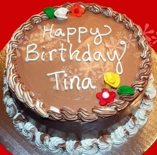 9 Heart Happy Birthday Tina Cakes Photo - Happy Birthday Tin