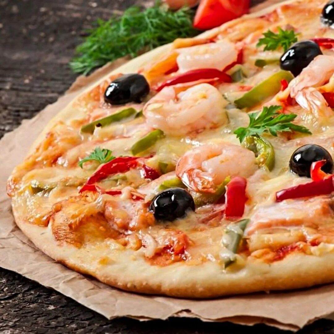 пицца с морепродуктами сливочным соусом фото 65