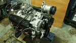 GM Vortec 5.7 with carb. First start - YouTube