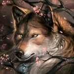 Awesomeness Wolf wallpaper, Wolf artwork, Anime wolf