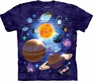 Planeten Kinder T-Shirt You Are Here tshirts-24.de.