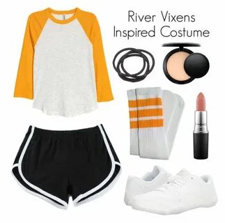 "Riverdale Costume: River Vixens" by nandwea ❤ liked on Poly