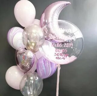 Букет из воздушных шаров на день рождение купить в Москве