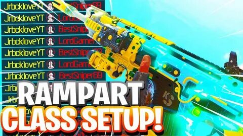 OVERPOWERED RAMPART 17 CLASS SETTUP *MUST TRY* (BEST RAMPART