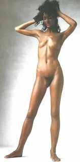 Shalom Harlow fully nude