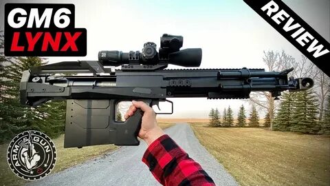 GM6 LYNX Review 50BMG Bullpup Rifle - YouTube