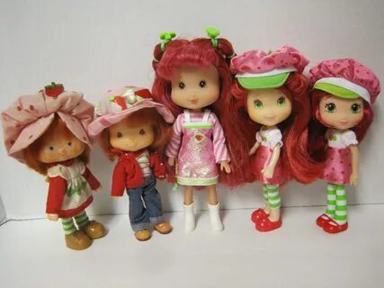 Collectable handmade strawberry shortcake dolls" famous bran